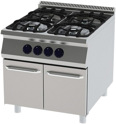 4 gözlü qaz peçi dolablı