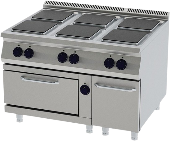 6 gözlü elektrik peçi sobalı